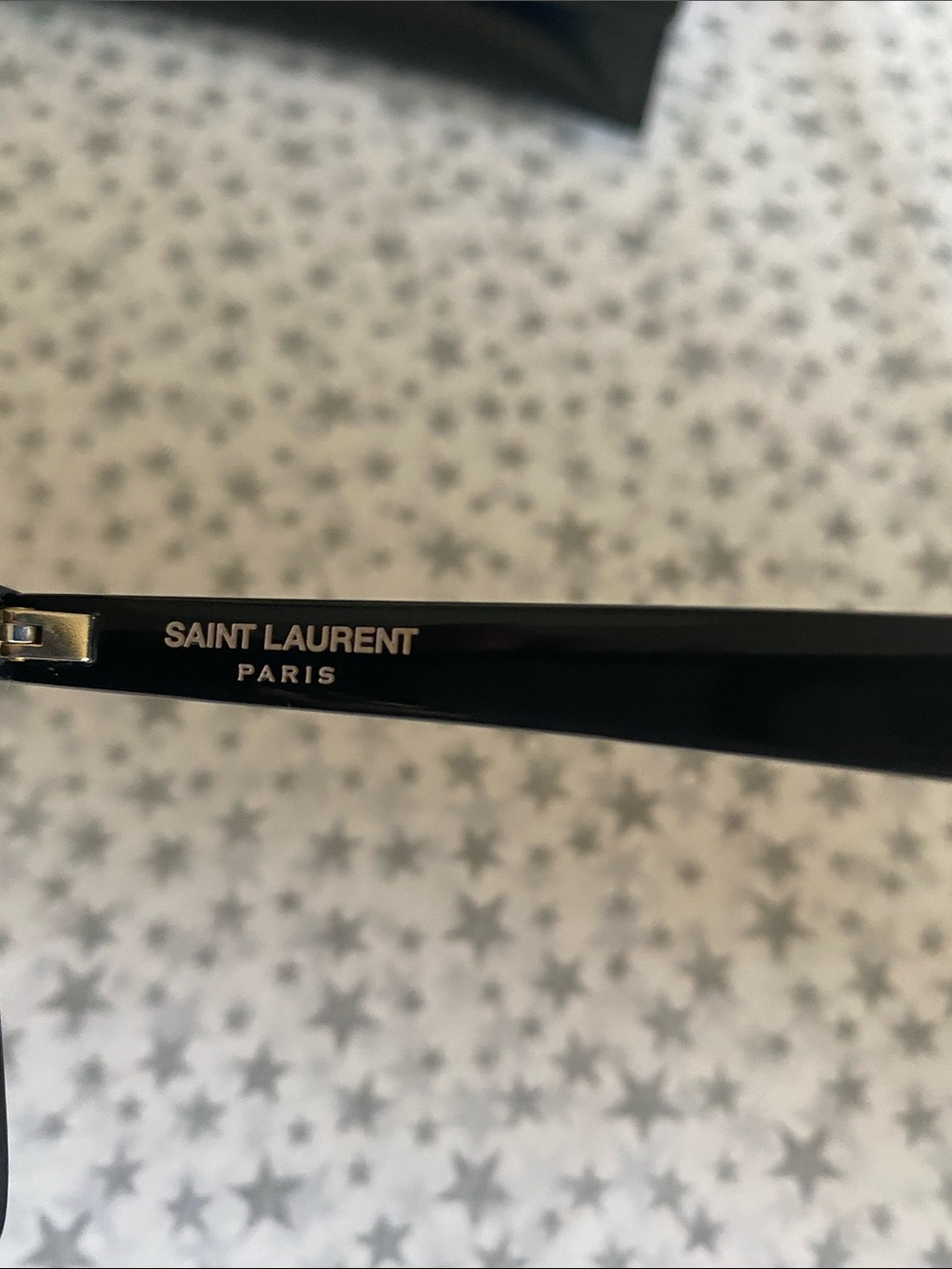 $560 Saint Laurent SL 537 Palace sunglasses black with gold - Picture 5 of 7